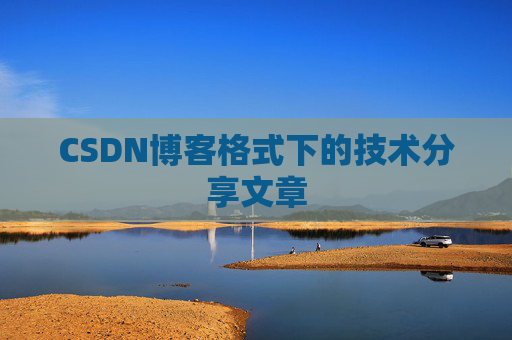 CSDN博客格式下的技术分享文章